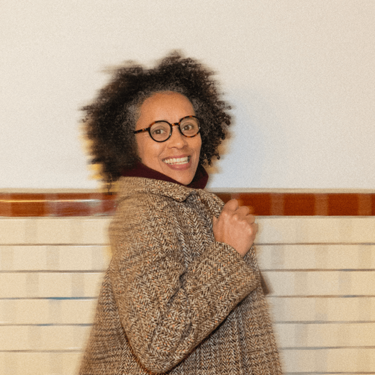 Clear lens glasses Circle Slim - tortoise