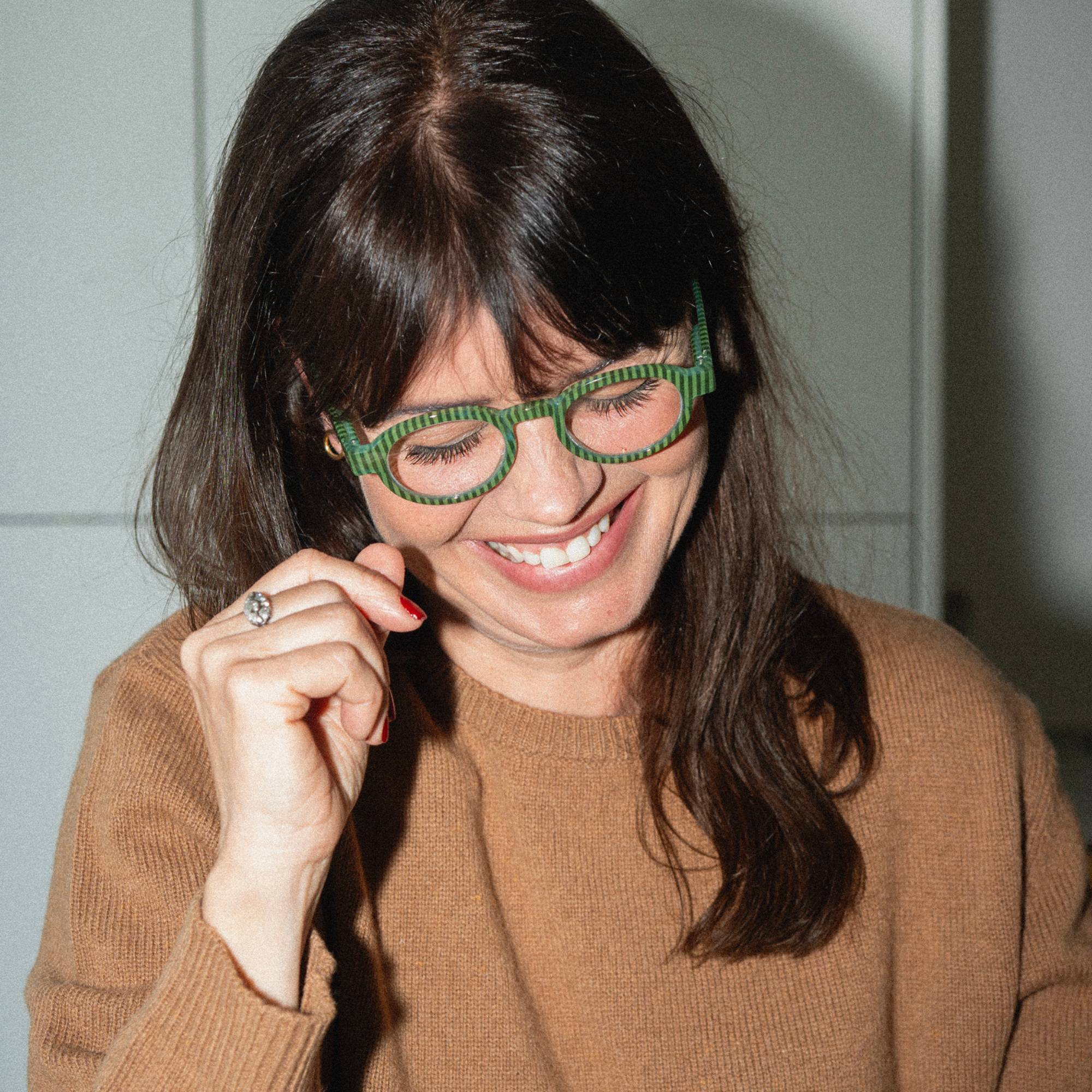 Reading glasses Circle Twist - cucumber