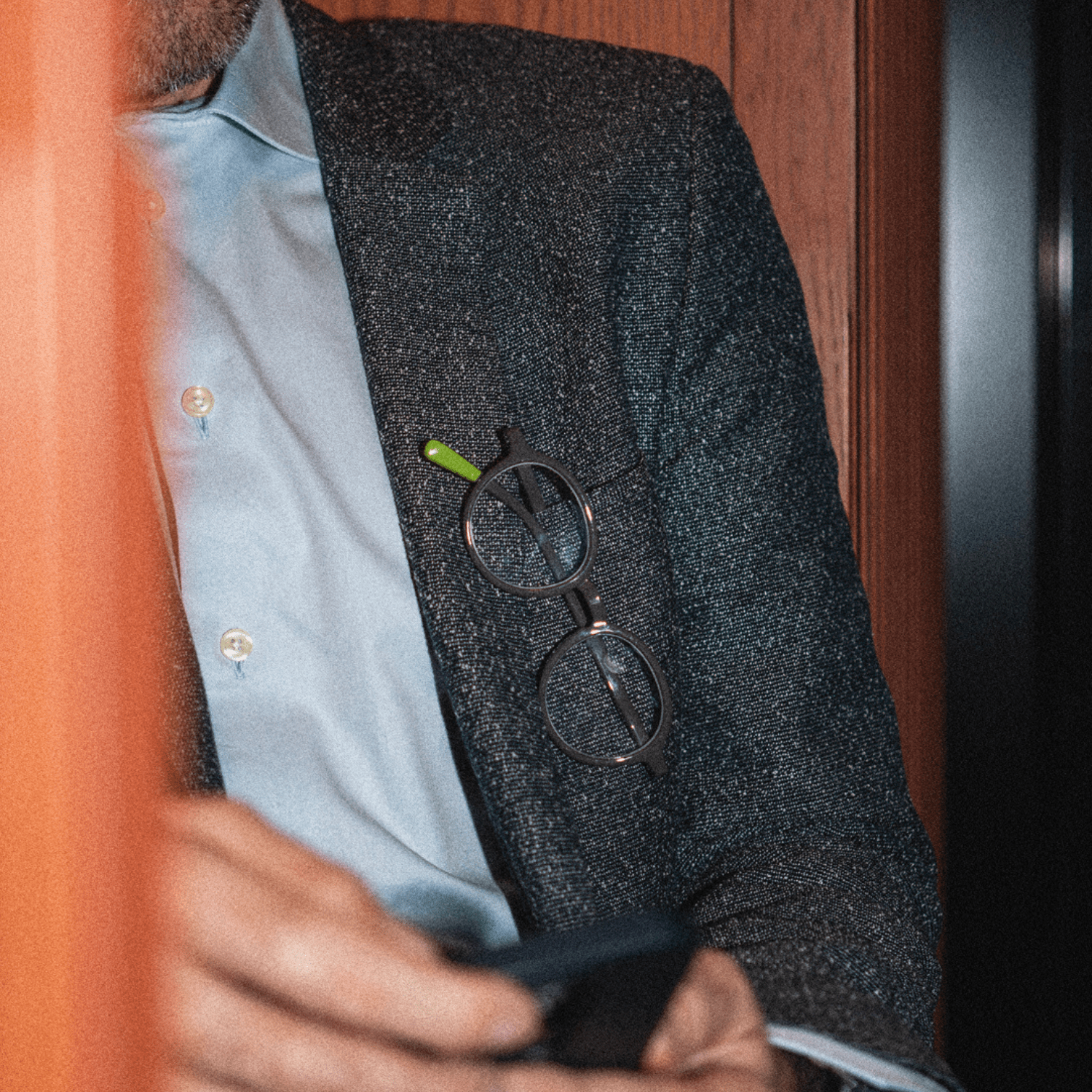 Reading glasses Circle Slim - grey