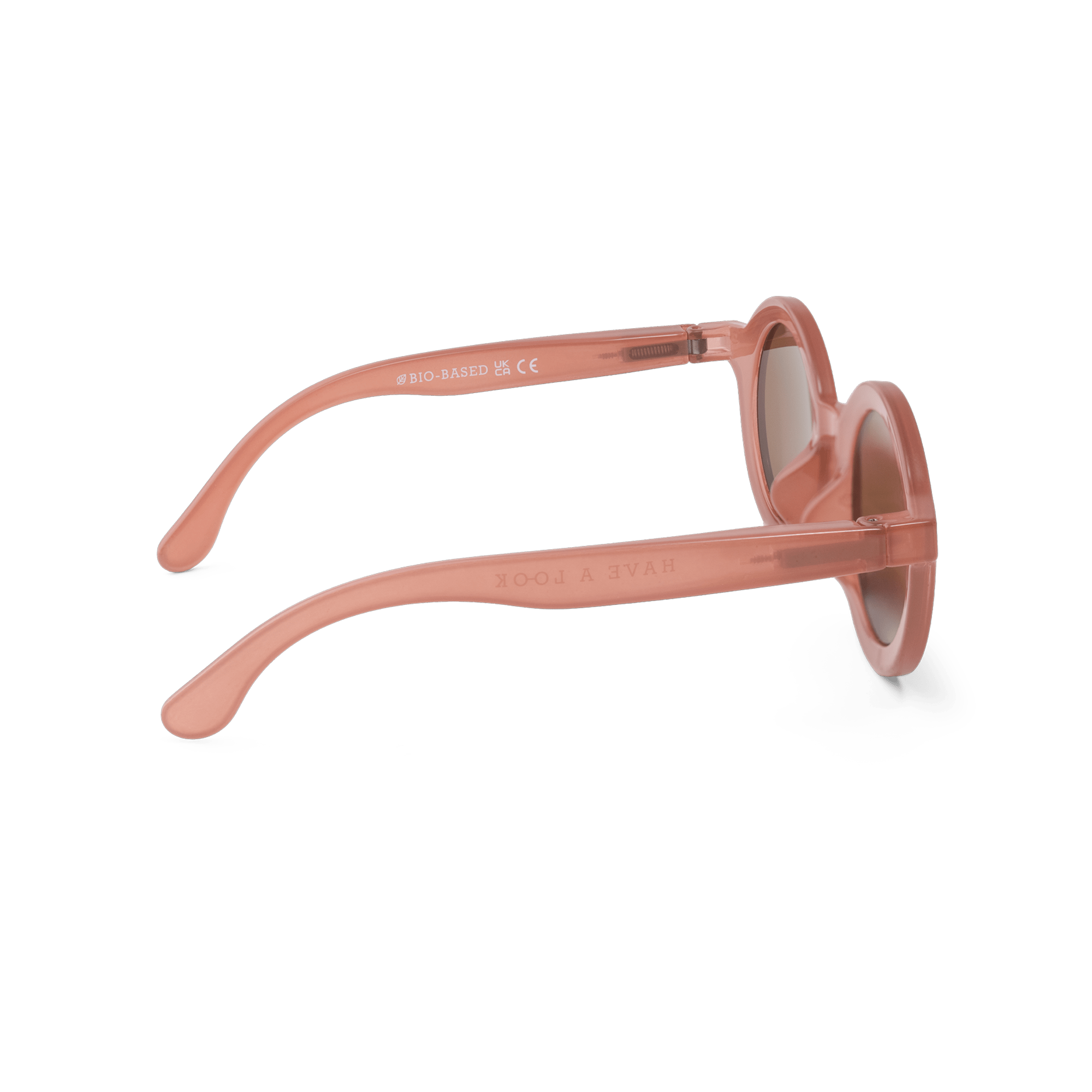 Kids' sunglasses Circle Mini - dusty rose