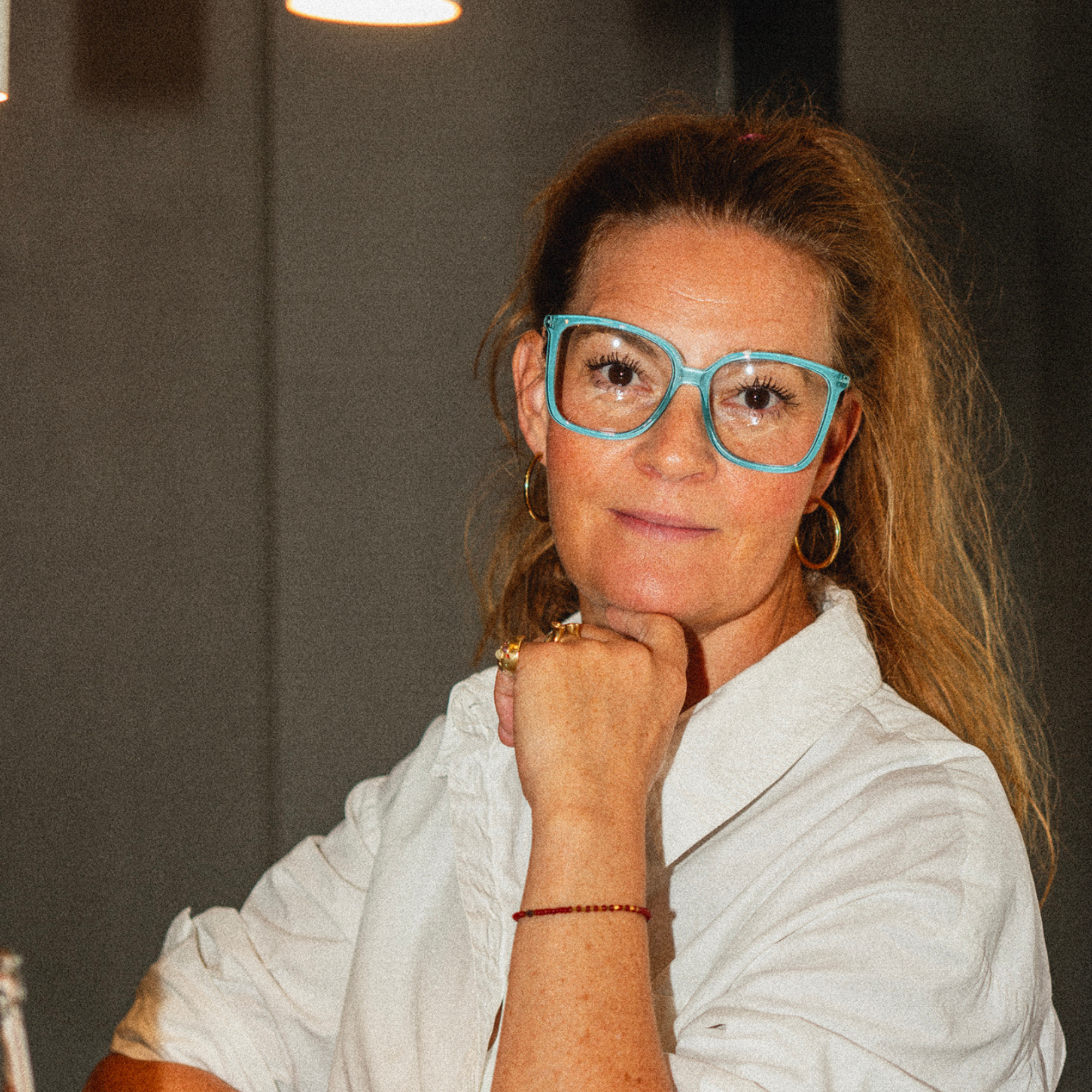 Reading glasses Nymph - azure