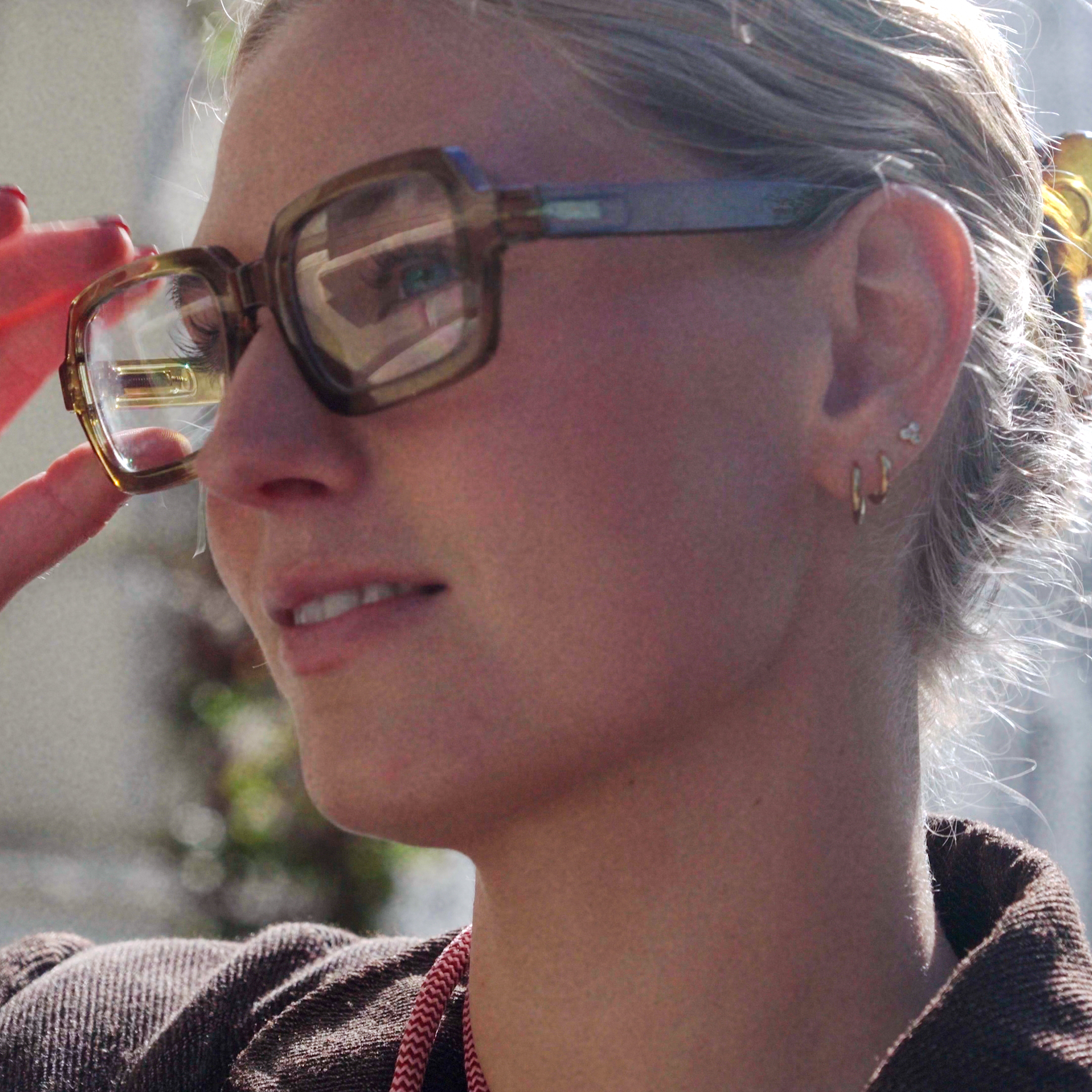 Reading glasses Square - brown sugar