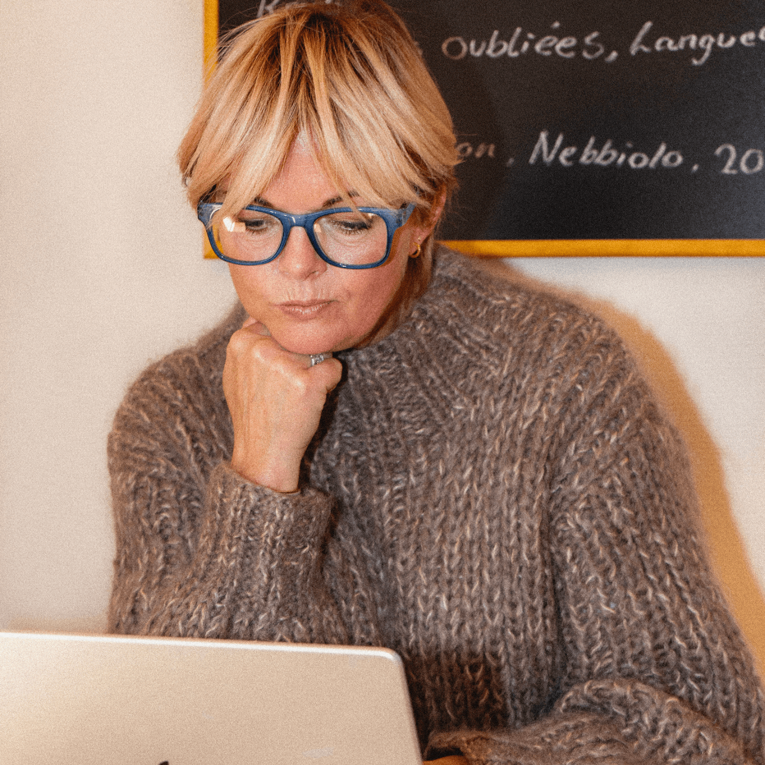 Reading glasses Type B - blue