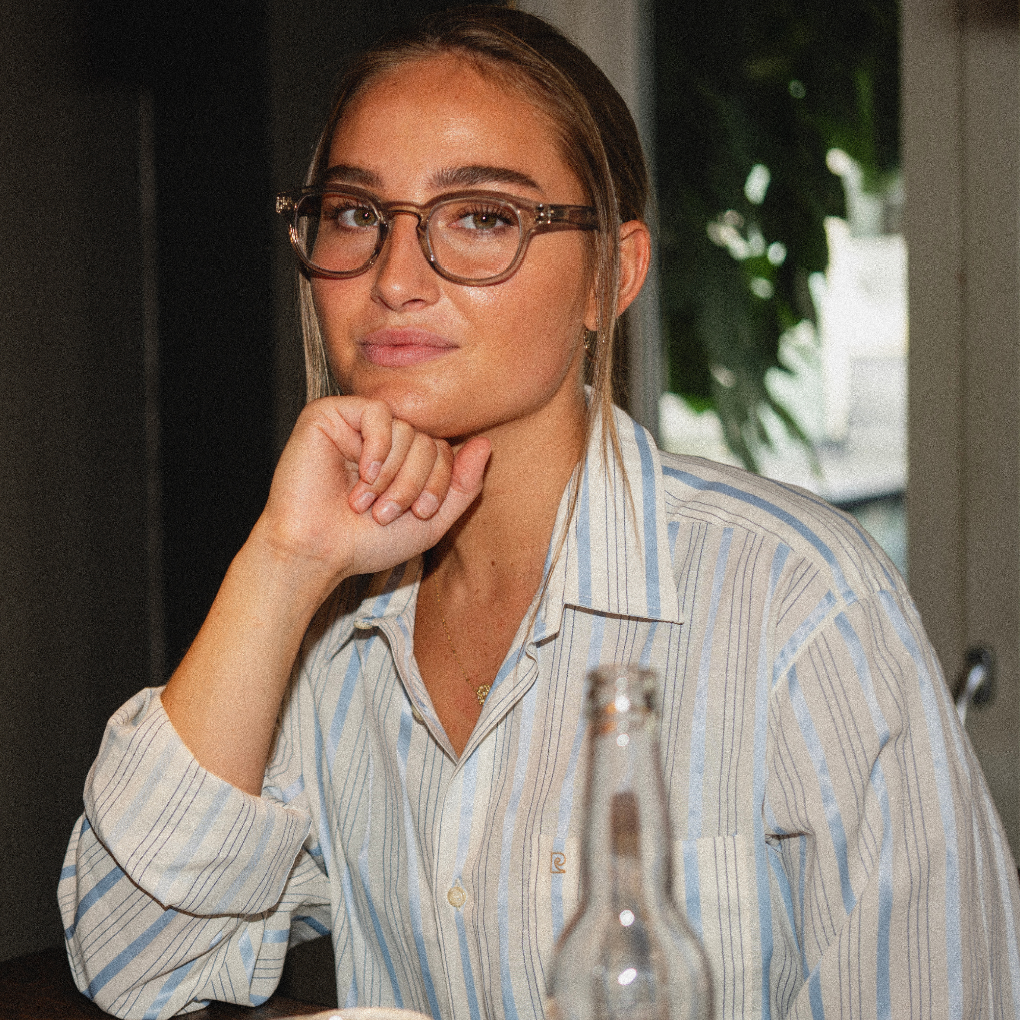 Minus glasses Type C - olive