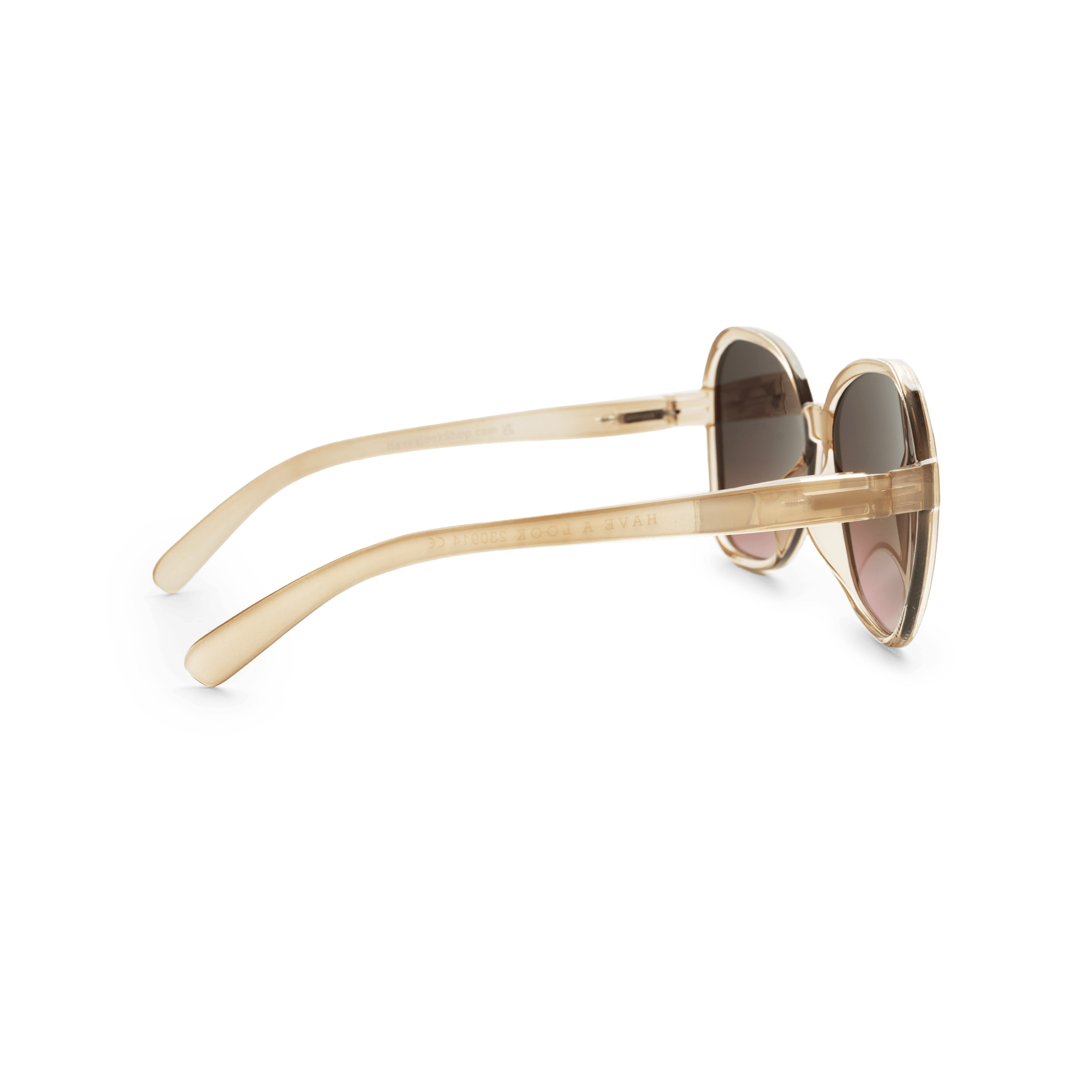 Sunglasses Butterfly - beige