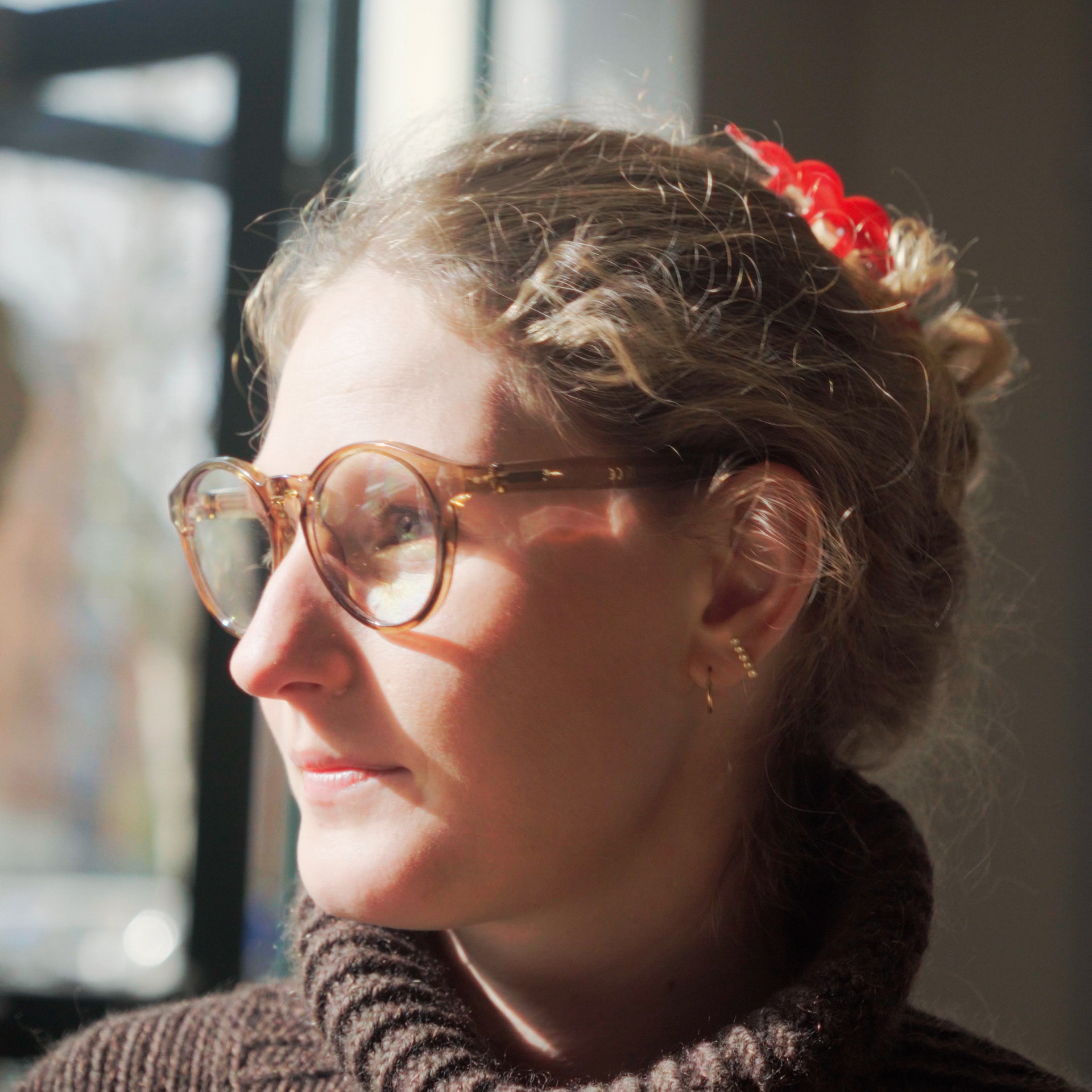 Clear lens glasses Casual - brown