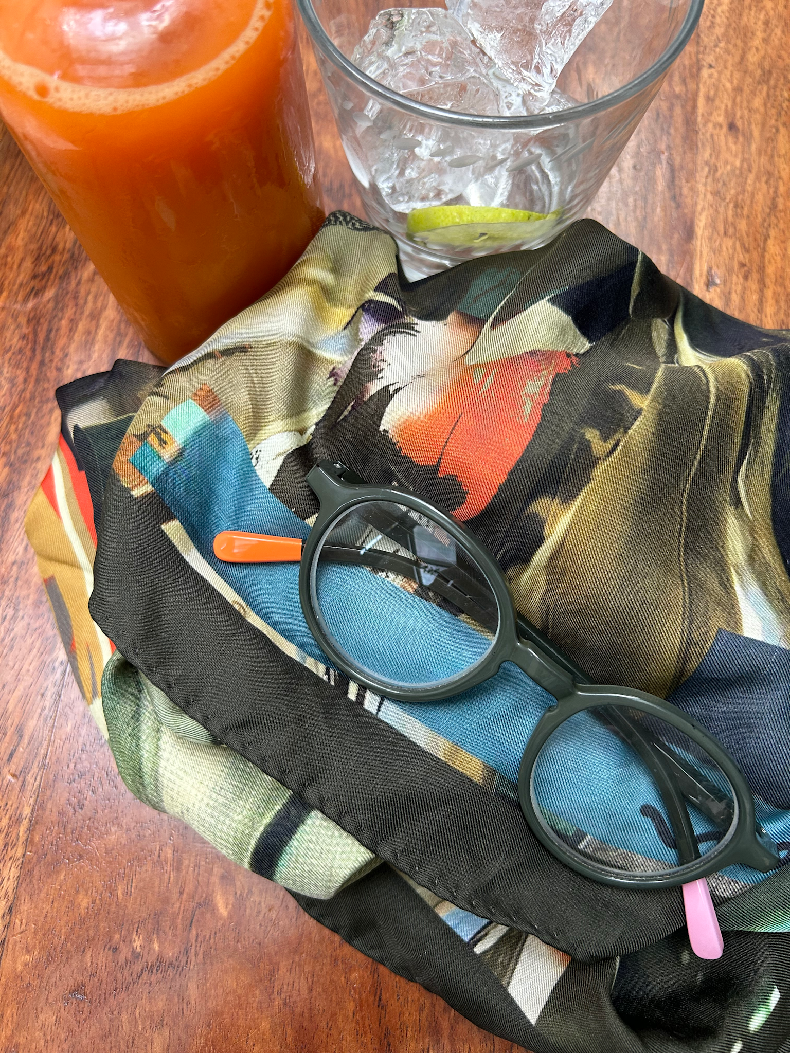 Reading glasses Circle Slim - dark green