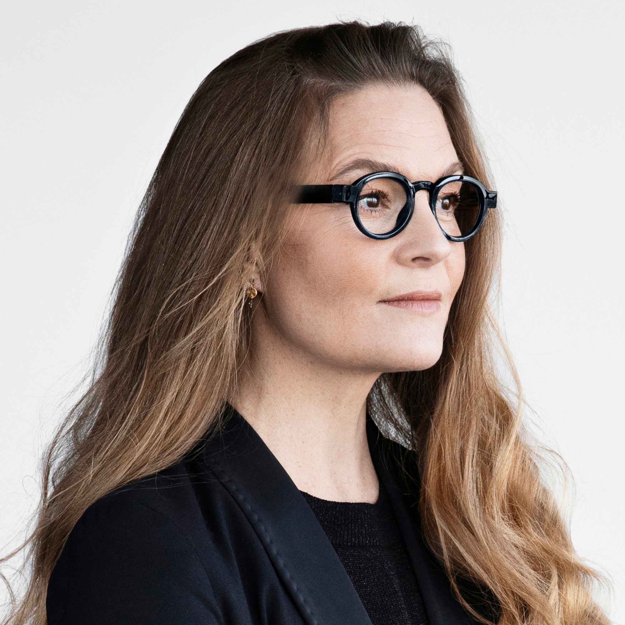 Reading glasses Circle Twist - black