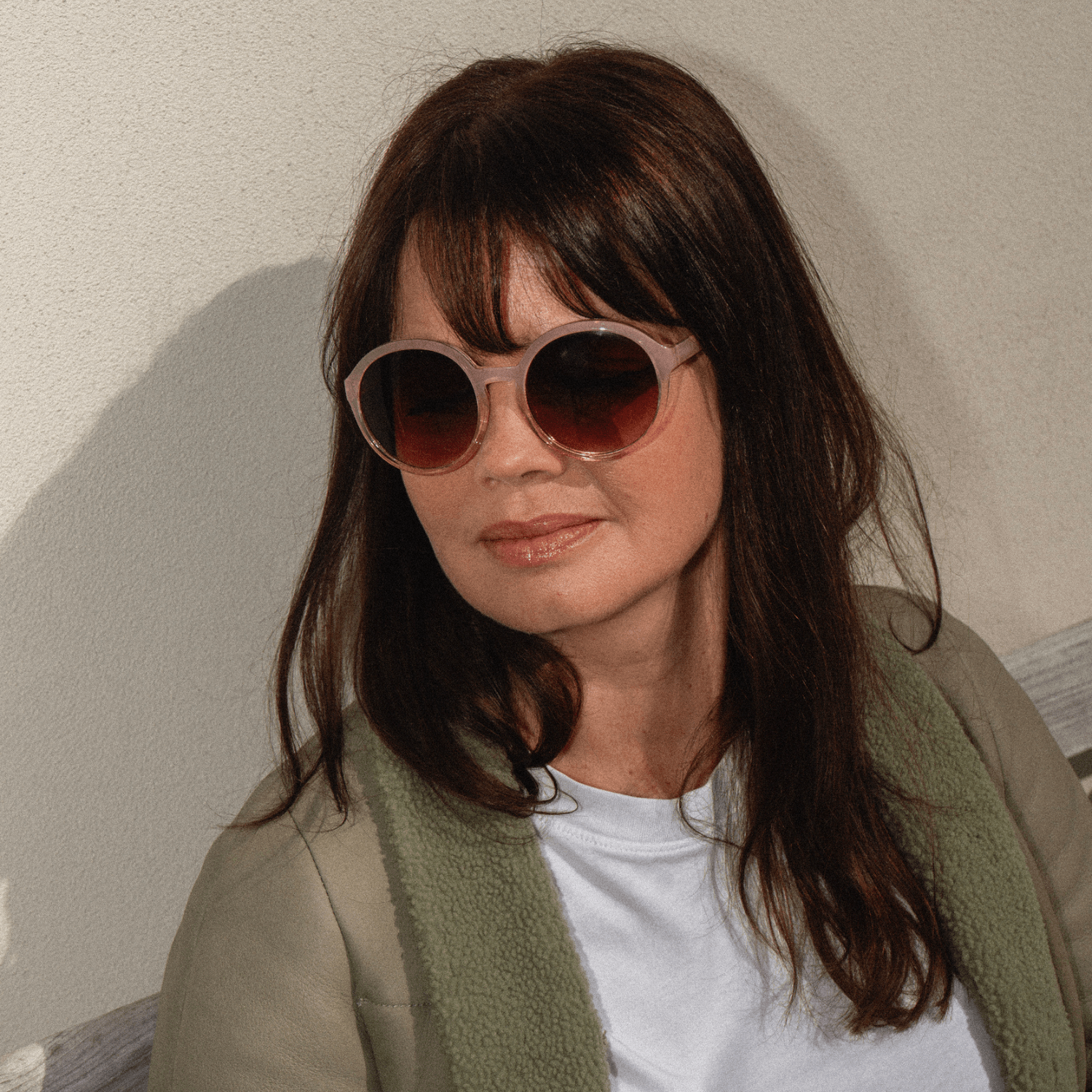 Sunglasses Diva - nude