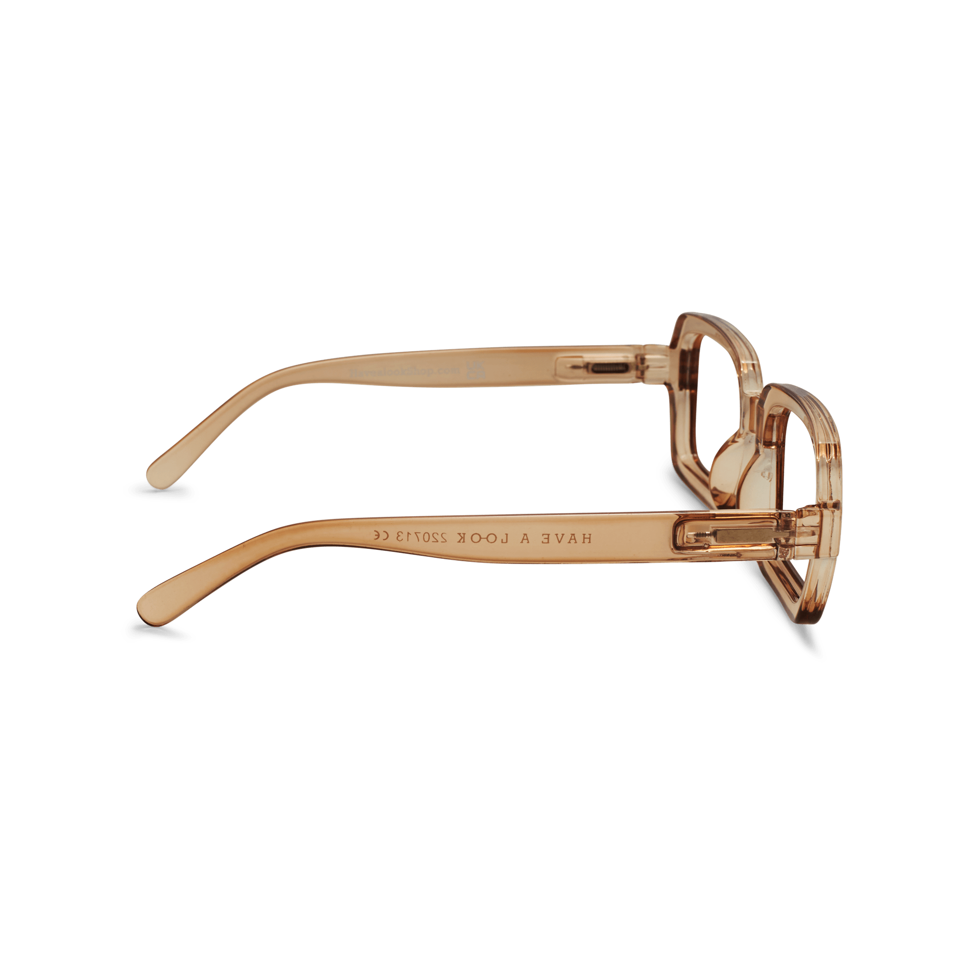 Reading glasses Square - brown sugar