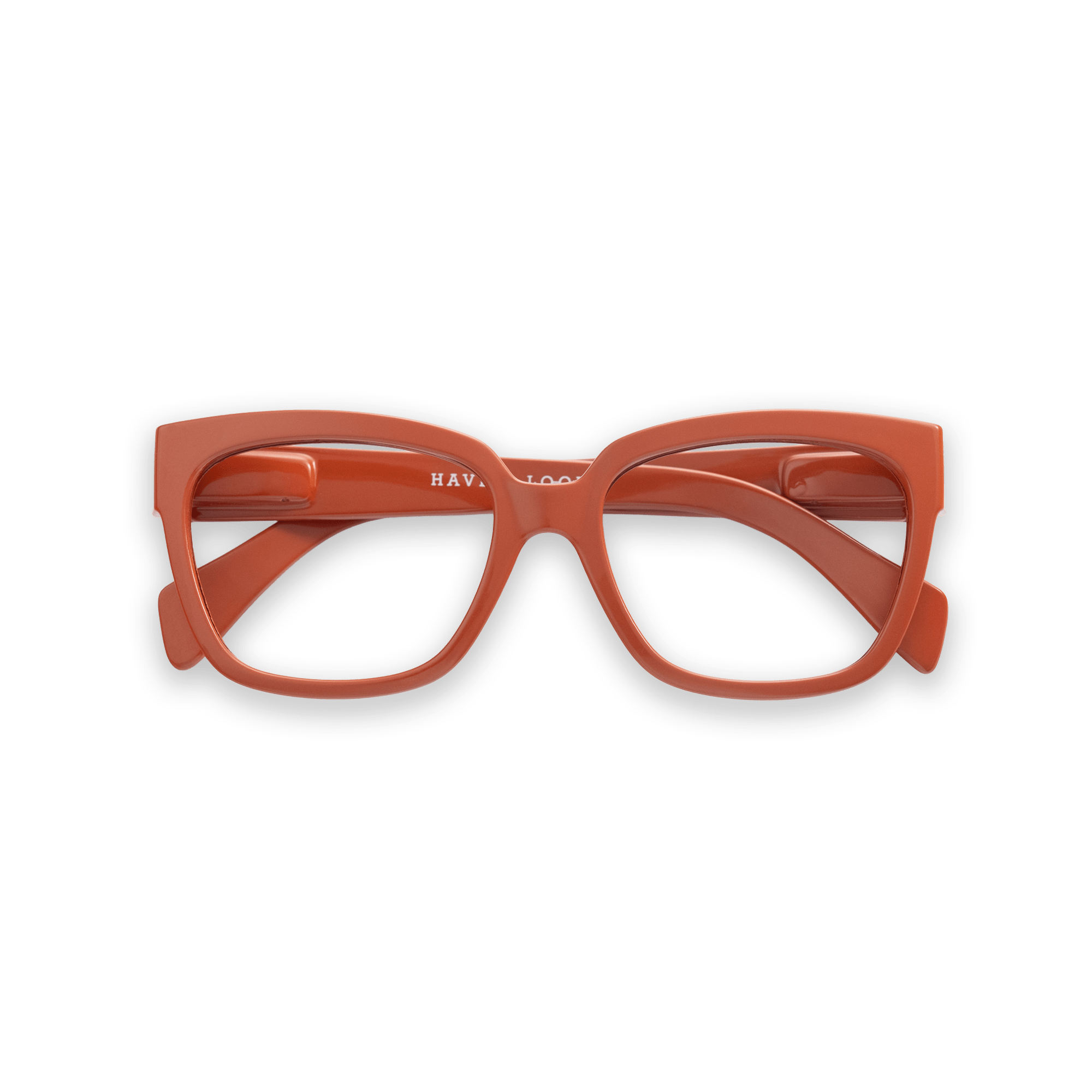 Reading glasses Mood - burnt orange