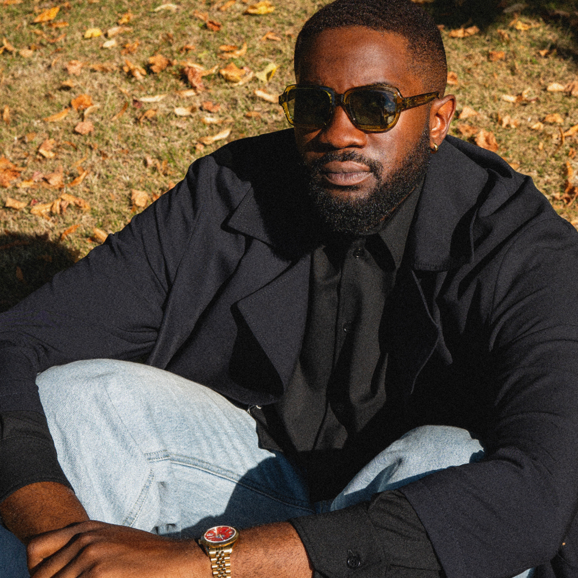 Sunglasses Square black