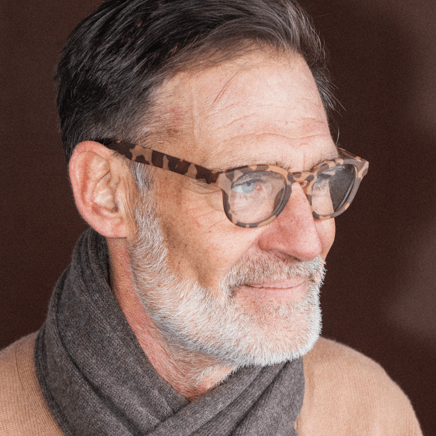 Clear lens glasses Type C - tortoise