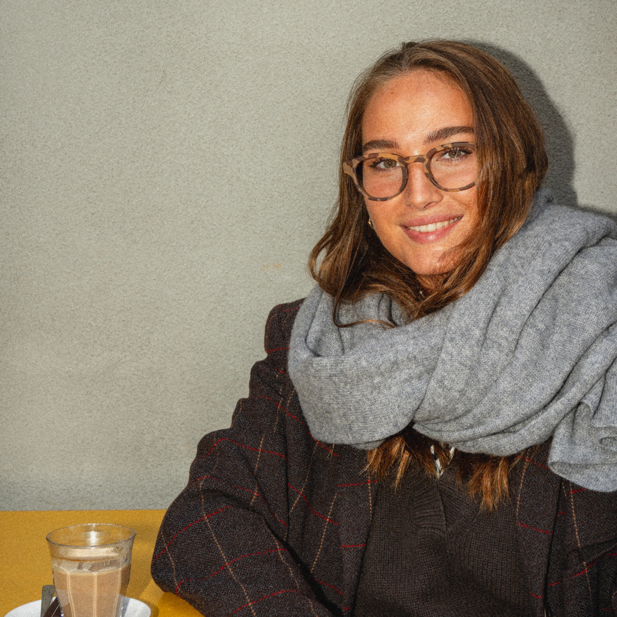 Clear lens glasses Type C - tortoise